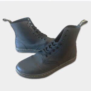 Dr. Martens Tobias Boots Size 9 - Black Leather